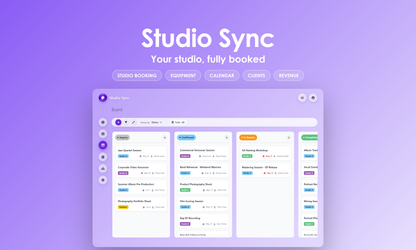 Studio Sync - Kanban
