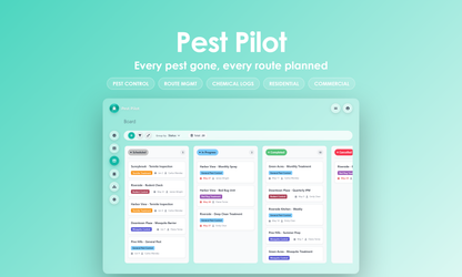 Pest Pilot - Kanban