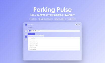 Parking Pulse - Manage