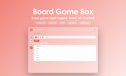 Board Game Box - Manage