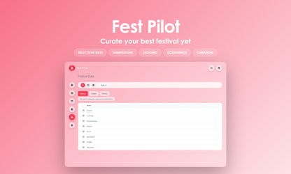 Fest Pilot - Manage