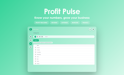 Profit Pulse - Manage