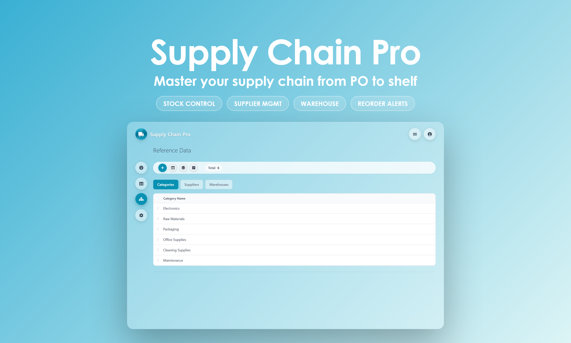 Supply Chain Pro - Manage