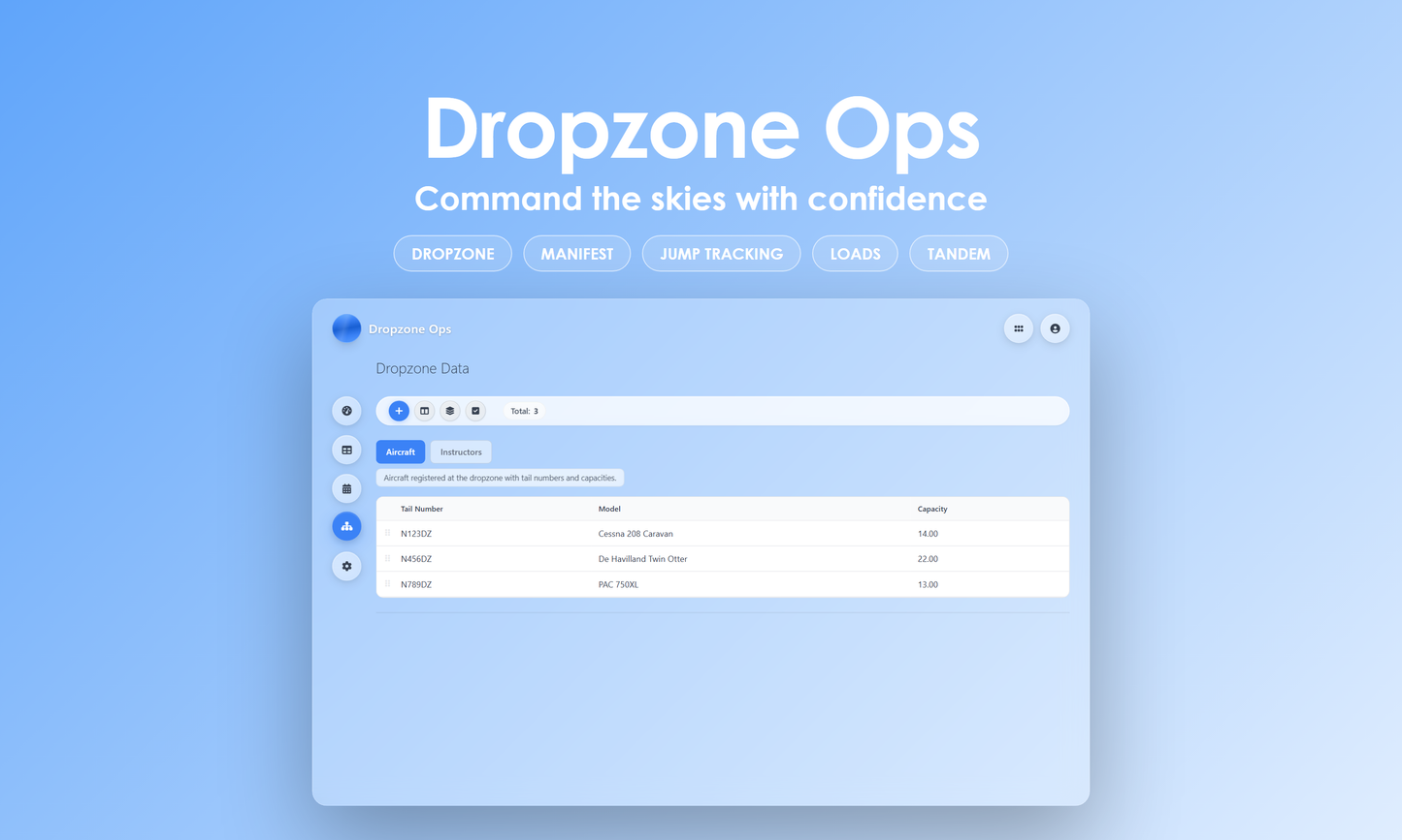 Dropzone Ops - Manage