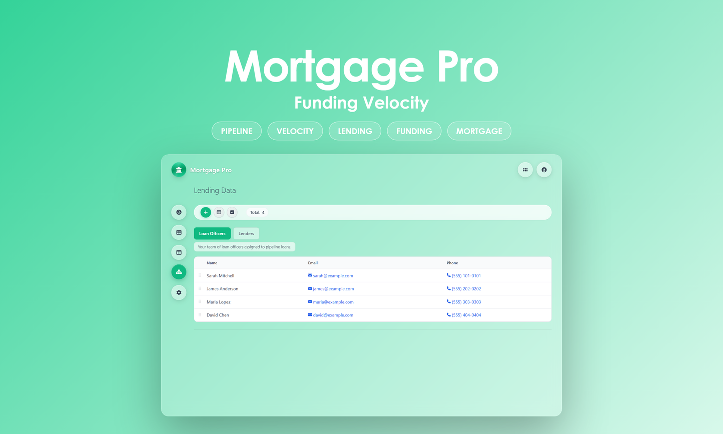 Mortgage Pro - Manage
