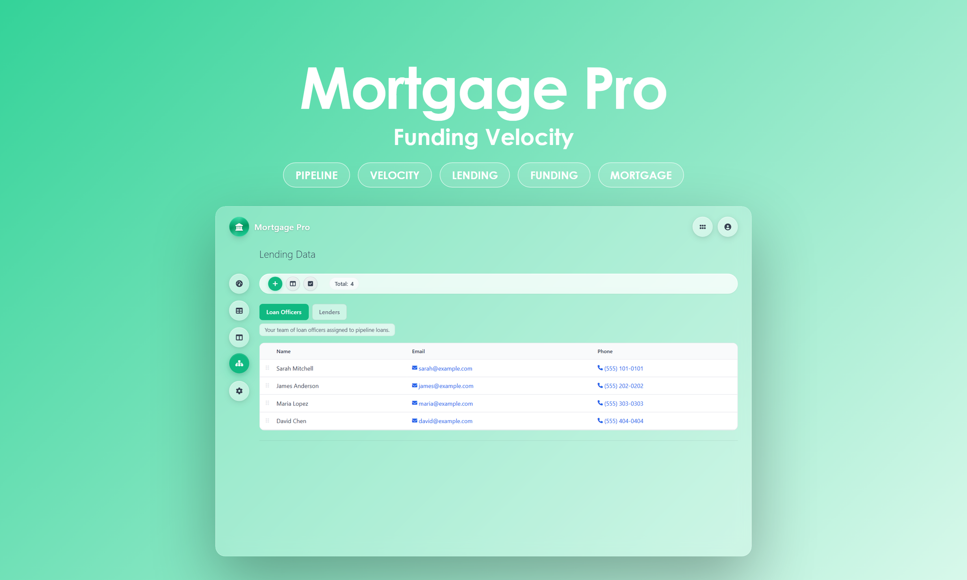 Mortgage Pro - Manage