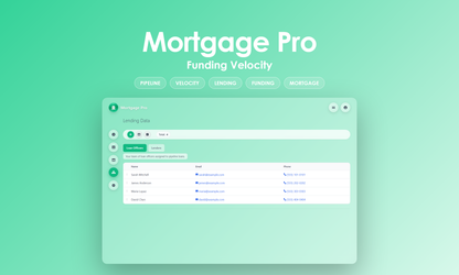 Mortgage Pro - Manage
