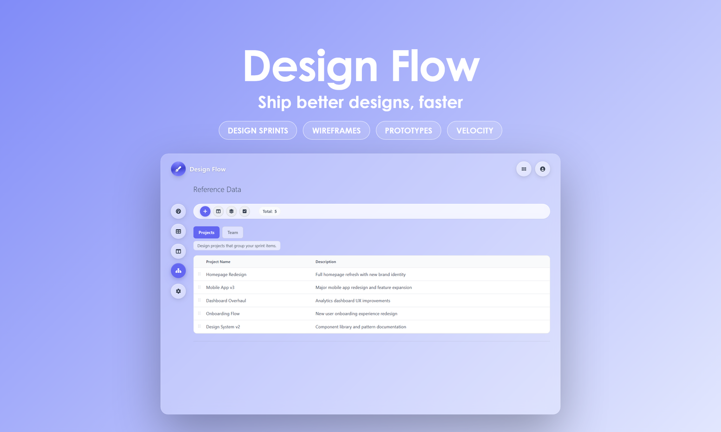 Design Flow - Manage