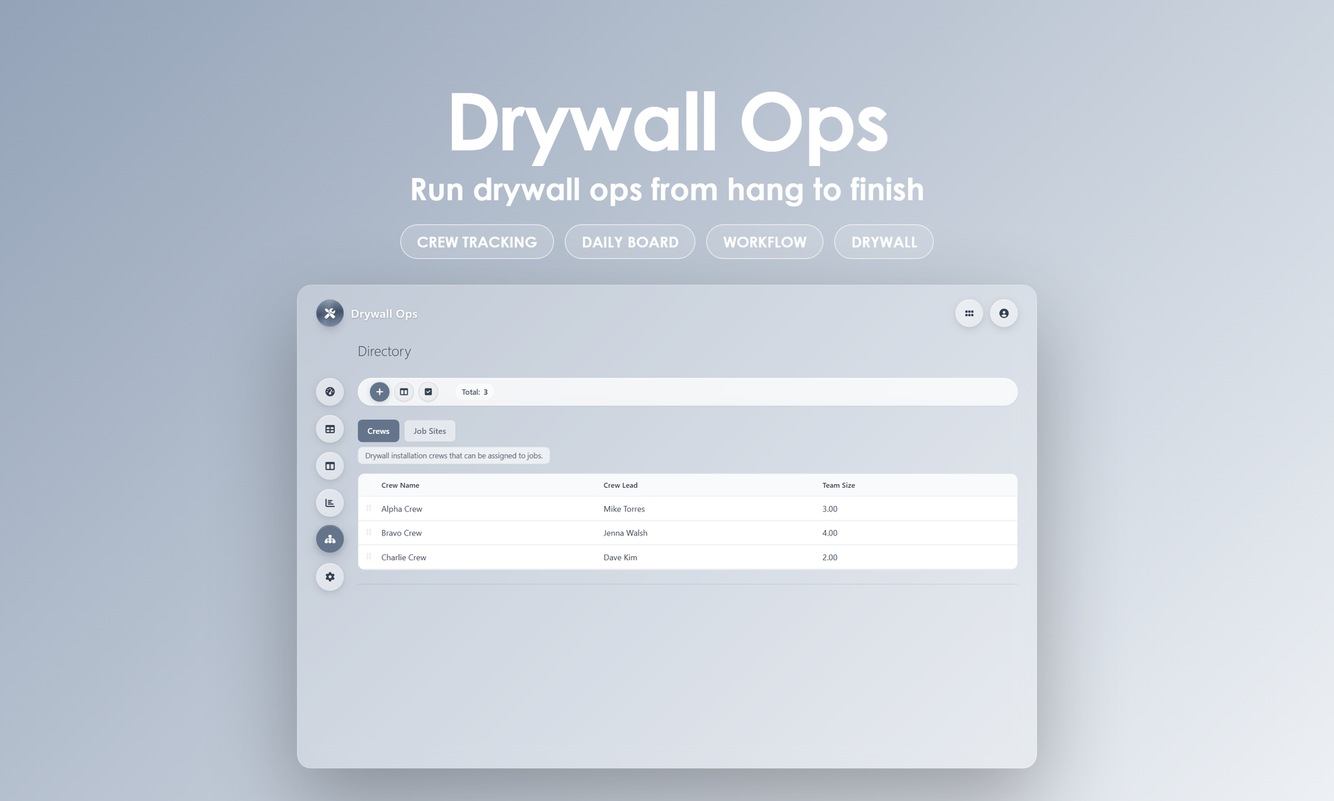 Drywall Ops - Manage