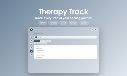 Therapy Track - Manage