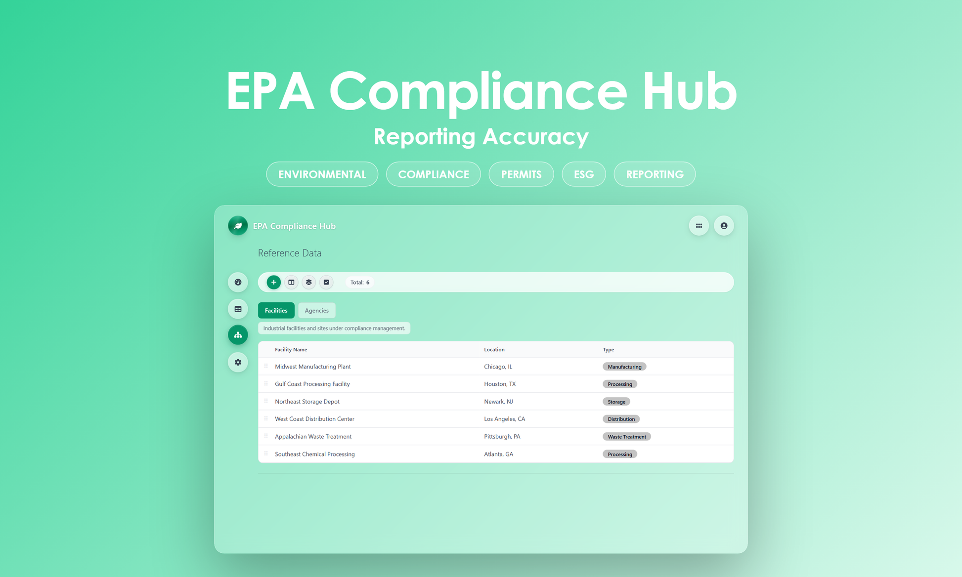 EPA Compliance Hub - Manage