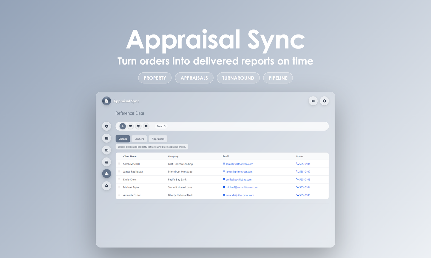 Appraisal Sync - Manage
