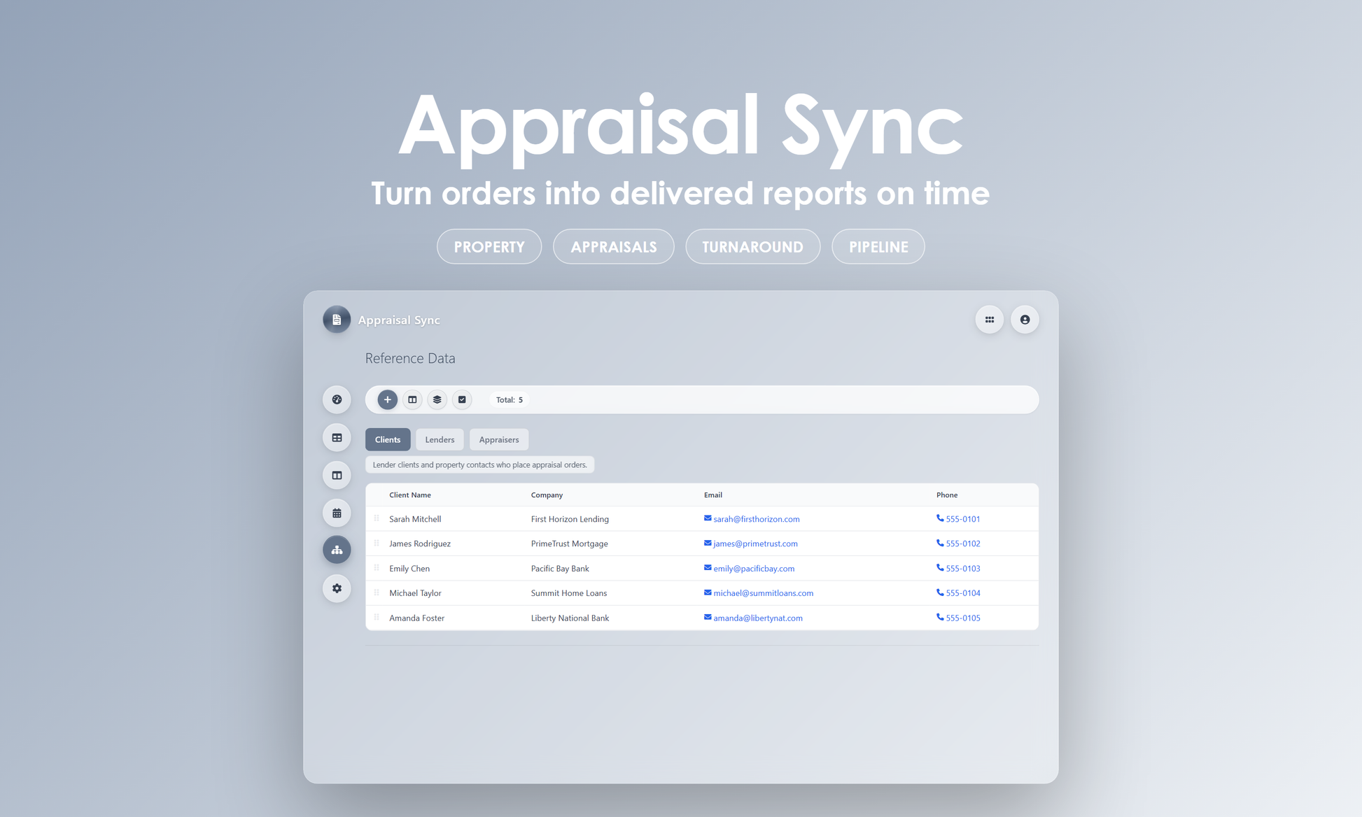 Appraisal Sync - Manage