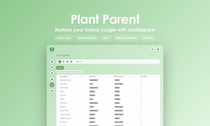Plant Parent - Manage