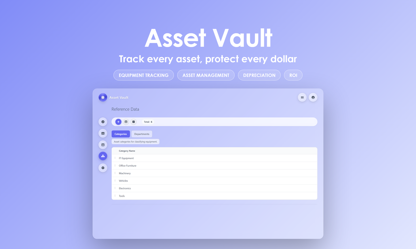 Asset Vault - Manage
