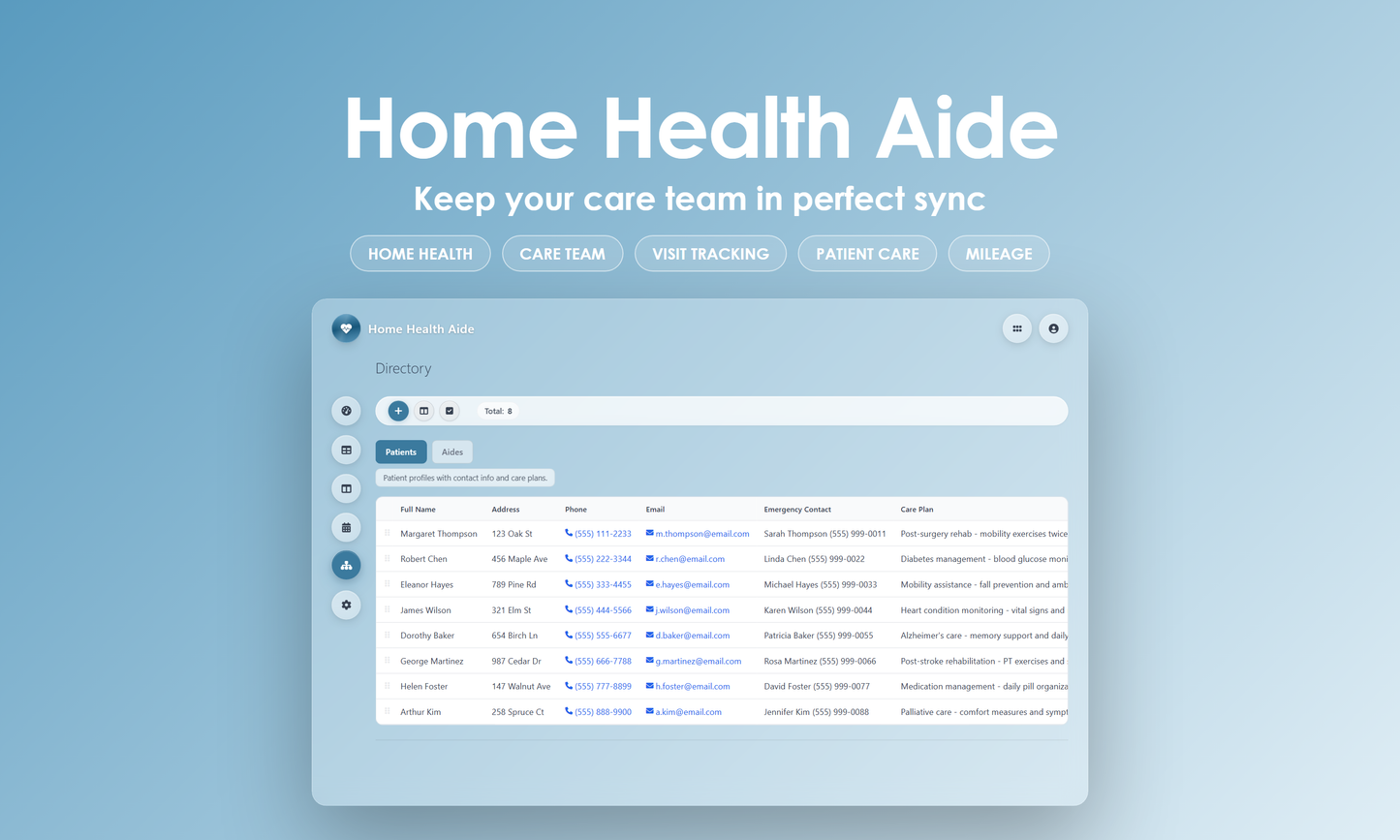Home Health Aide - Manage