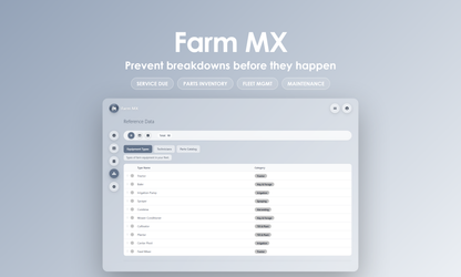 Farm MX - Manage