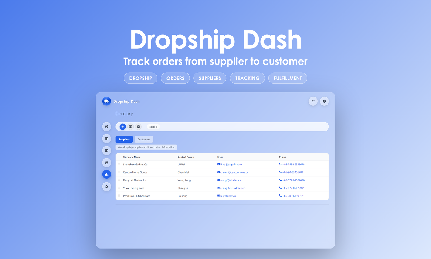 Dropship Dash - Manage