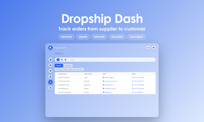 Dropship Dash - Manage