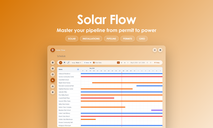 Solar Flow - Timeline