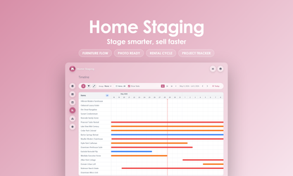 Home Staging - Timeline