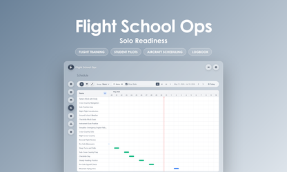 Flight School Ops - Timeline