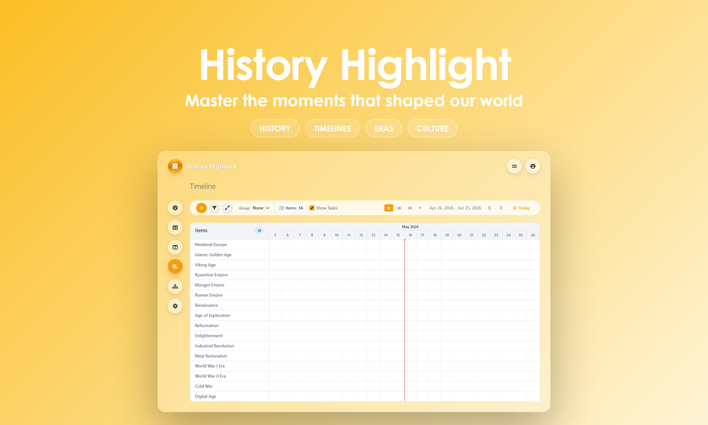 History Highlight - Timeline