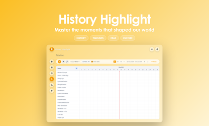 History Highlight - Timeline